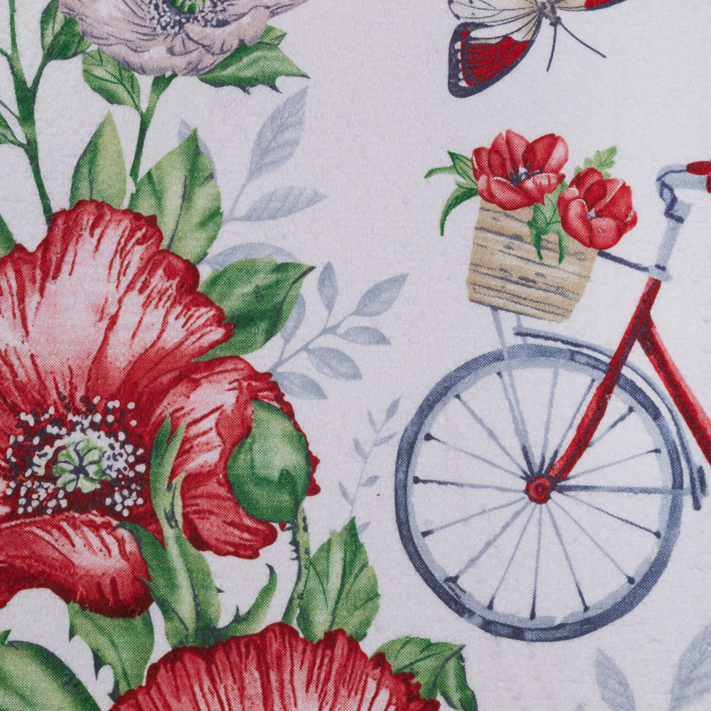 PROVANCE Маковое поле Коврик для сушки посуды, 30х45см, 100% полиэстер, арт.№ 488-090