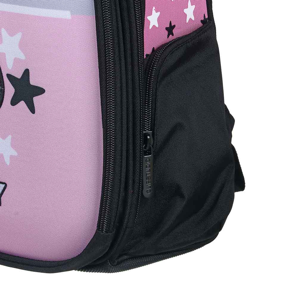 ЗАЙЧИК Рюкзак школьный жесткий 38х28х15см, 2 отд.,2карм.,эргон.спинка, лямки рег.по росту, ПЭ,брел., арт.№ 254-448