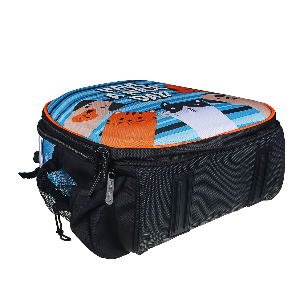 ХЭВ Э НАЙС ДЭЙ Рюкзак шк.жесткий 38х28х15см, 2 отд.,2карм.,эргон.спинка,лямки рег.по росту, ПЭ,брел., арт.№ 254-450