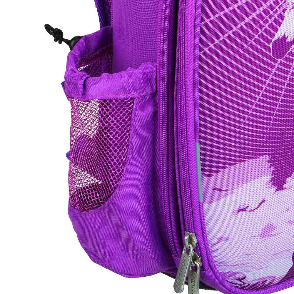 МЭДЖИК ХОРС Рюкзак шк.жесткий 38х28х15см, 2 отд.,2карм.,эргон.спинка, лямки рег.по росту, ПЭ, брелок, арт.№ 254-451