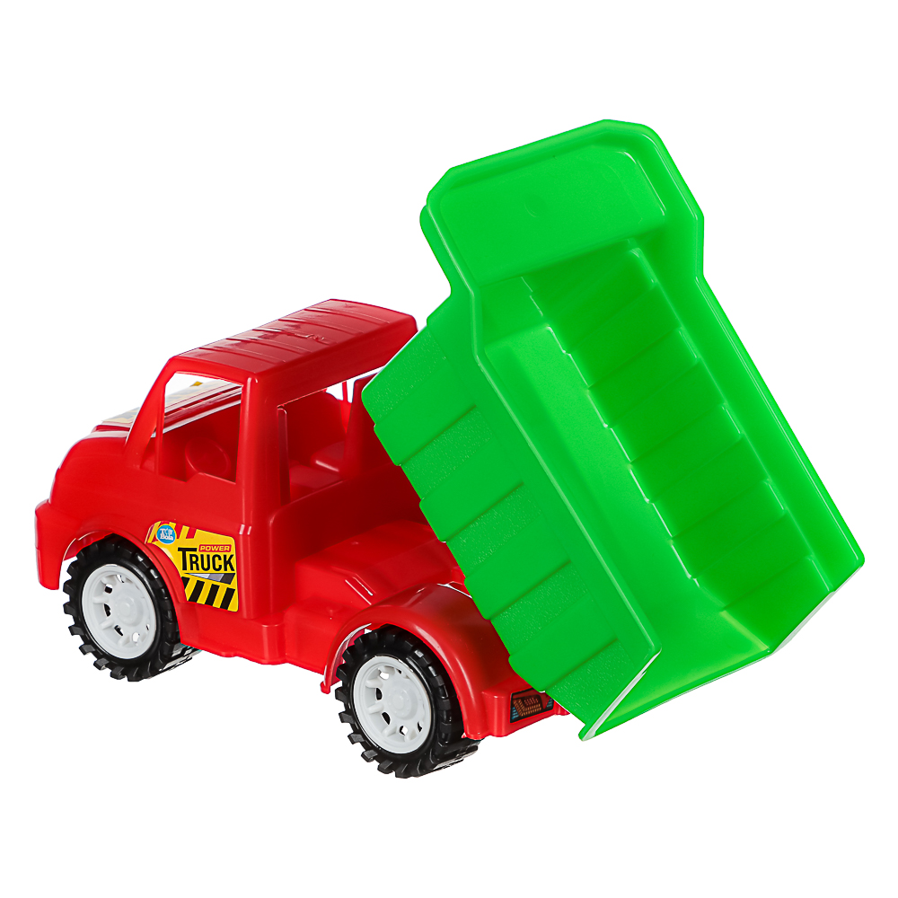 ИГРОЛЕНД Игрушка камазик, пластик, 11x23x13 см, 4 дизайна, для детей 3+, арт.№ 292-461