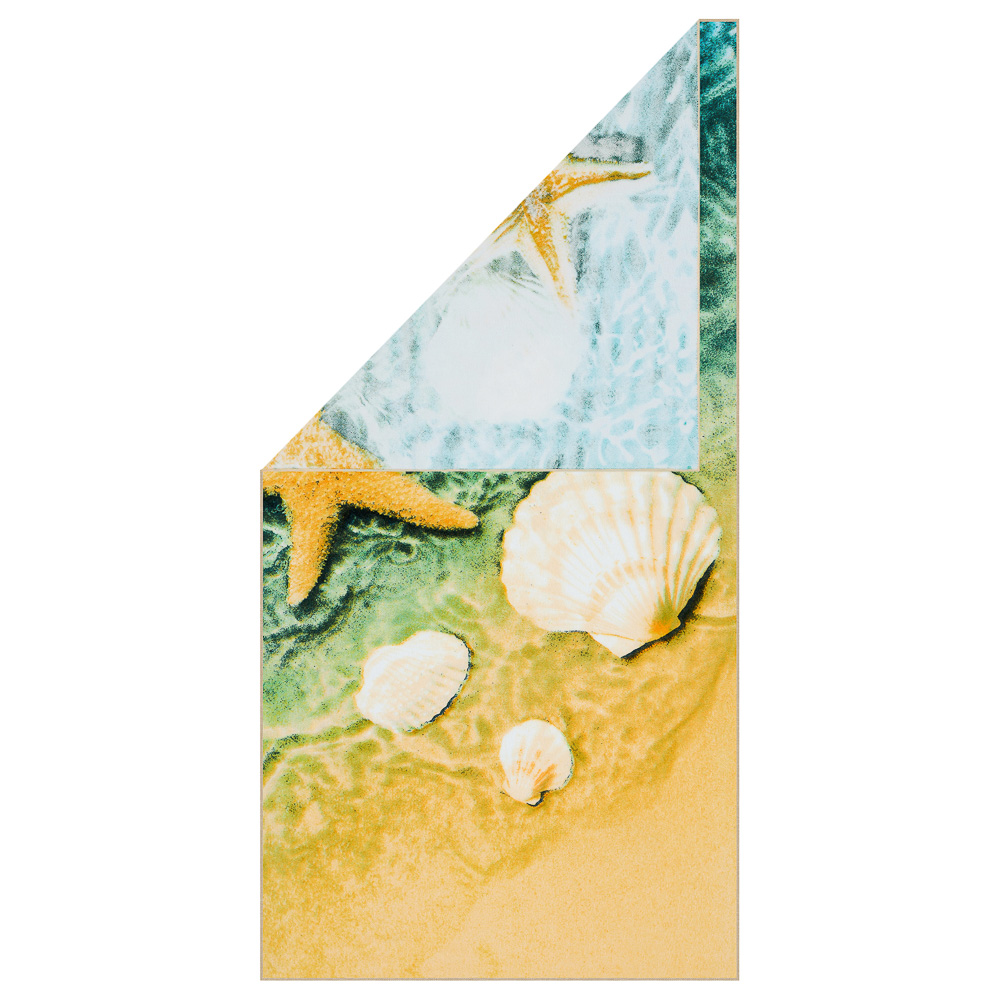 PROVANCE Саммер Полотенце пляжное 70х140см, 100% полиэстер, ракушки, арт.№ 496-042