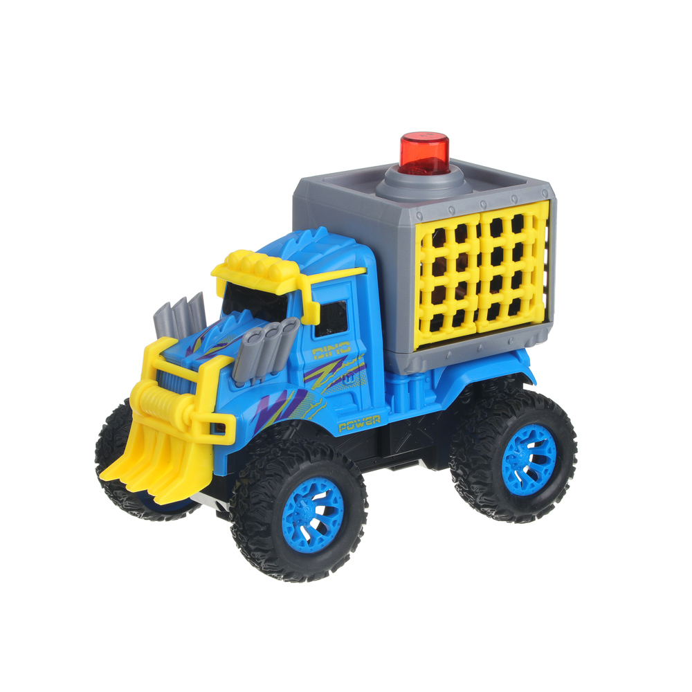 BY Kids Дино-перевозчик, свет, звук, инерция, 3хAg13, ABS, 20х12х17см, 3 дизайна, арт.№ 292-340