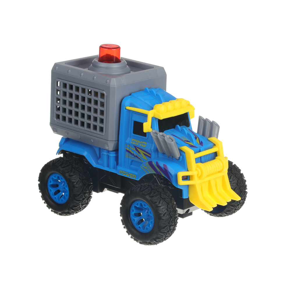 BY Kids Дино-перевозчик, свет, звук, инерция, 3хAg13, ABS, 20х12х17см, 3 дизайна, арт.№ 292-340