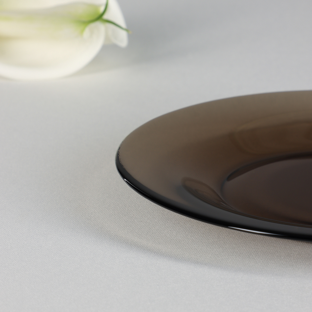 Luminarc Эклипс Амбьянте Тарелка десертная 19,6 см, дымчатое стекло, арт.№ 877-256