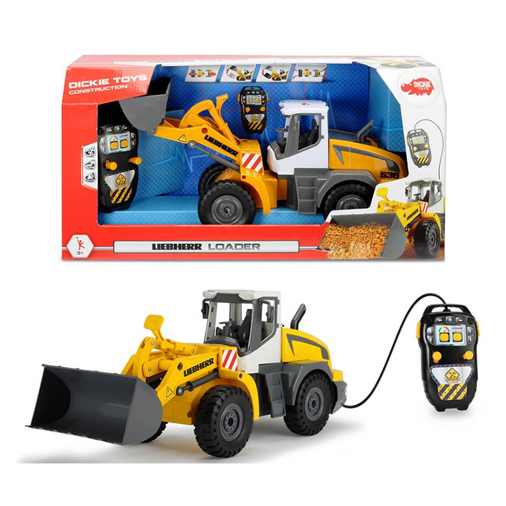 Экскаватор "Liebherr", свет, звук, 40 см, Dickie 3728001, арт.№ 292-332