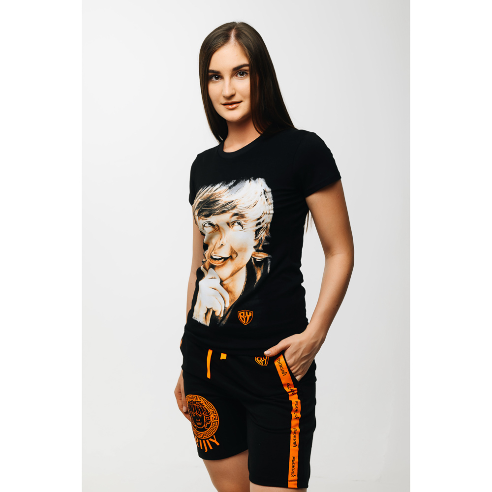 BY Шорты женские LOGO, хлопок, р-р XS-XL, 3 цвета, арт.№ 838-077