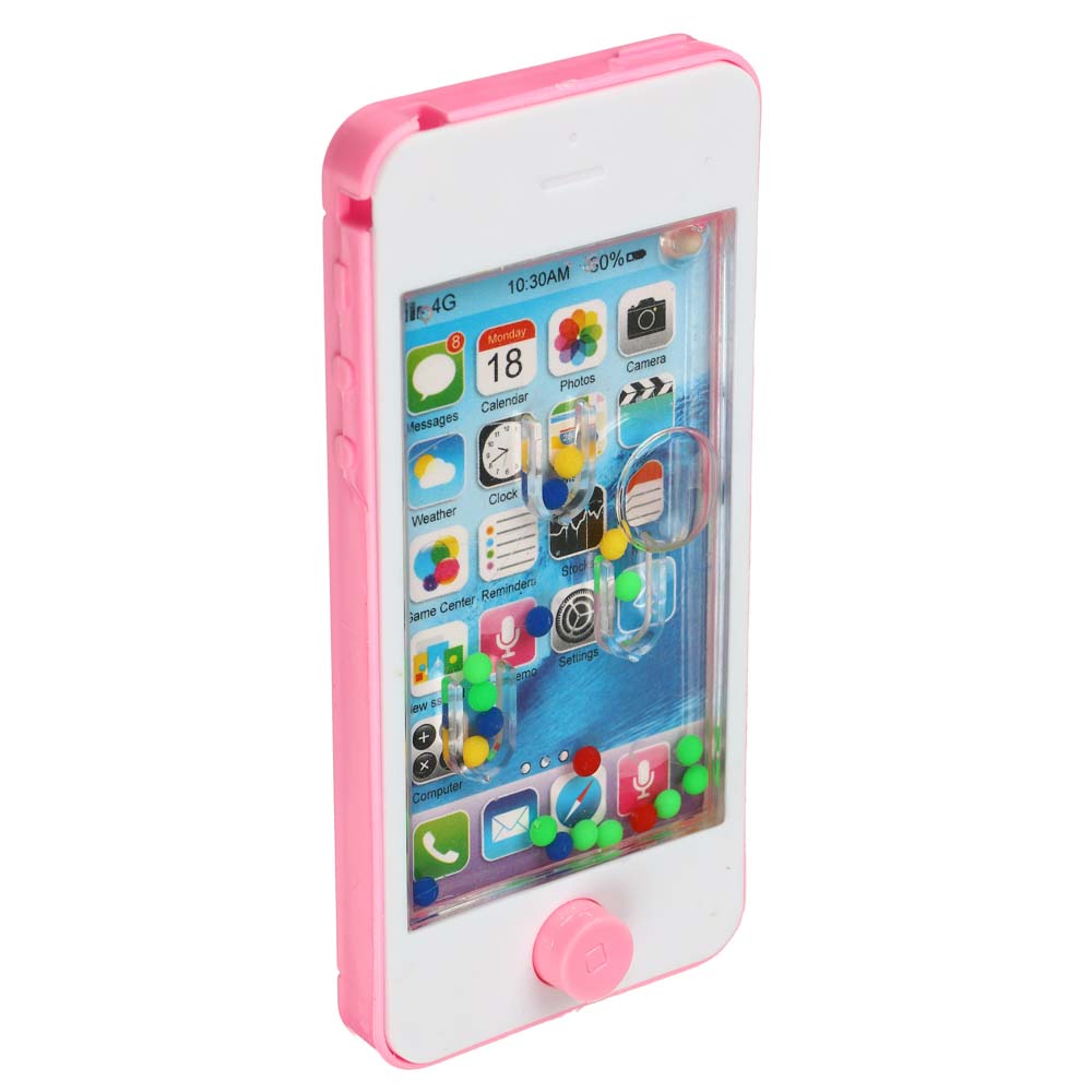 Игрушка "Водный пинбол", пластик, 12х6х1,5см, 2 дизайна, арт.№ 274-117