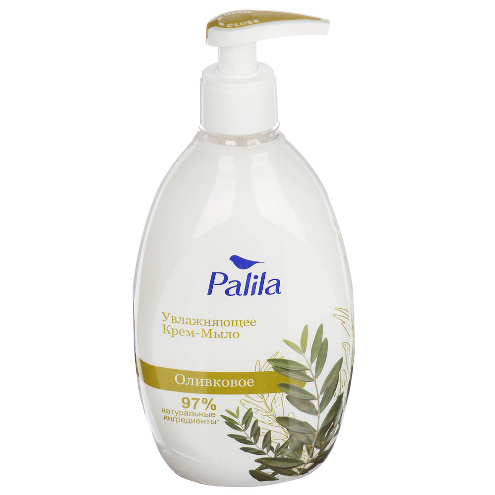 Крем-мыло Рalila увлажняющее Оливковое, 500мл, арт.№ 930-071