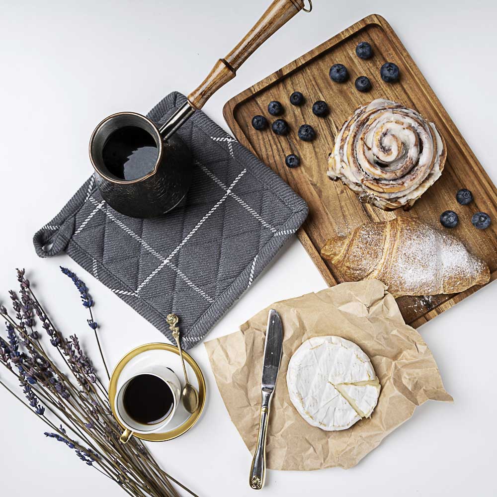 PROVANCE Сканди Прихватка, 100% хлопок, 20х20см, 3 цвета, арт.№ 493-100