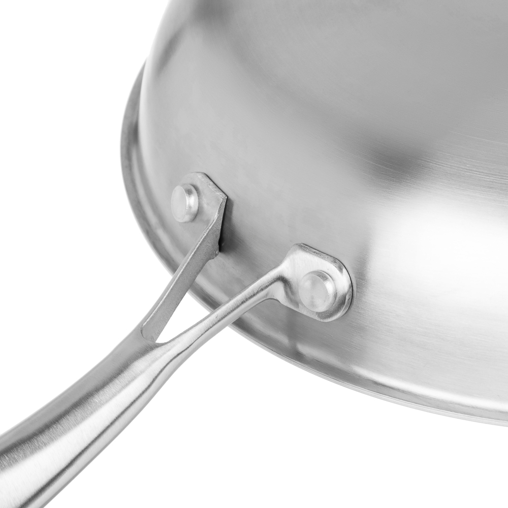 SATOSHI Савона Сковорода Triply 3-х слойная 28х5,3см, нерж.сталь 18/10, антиприг.покр. "соты", инд, арт.№ 822-269