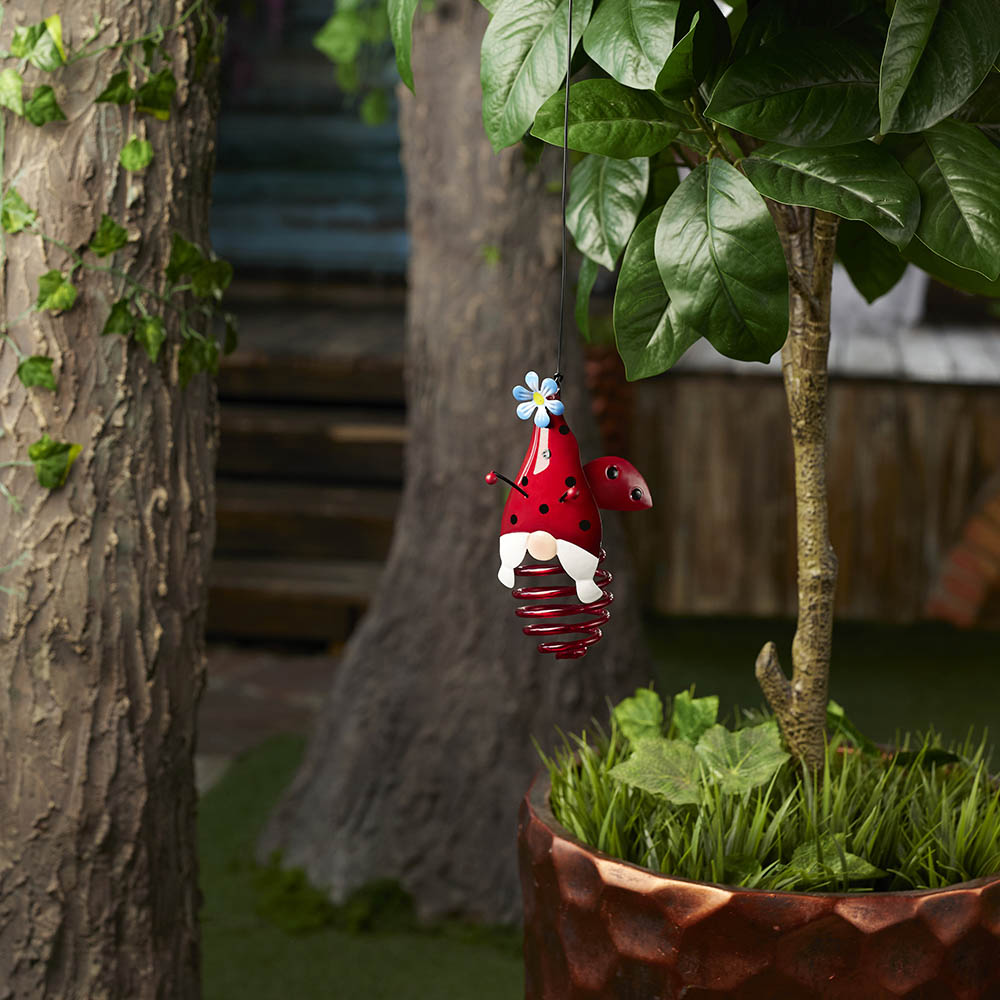 INBLOOM Фонарь на солн.батарее Гномик 52х7.5см,10LED, белый, 1.2V 2/3AAA 150mAh Ni-Cd, металл, арт.№ 475-330