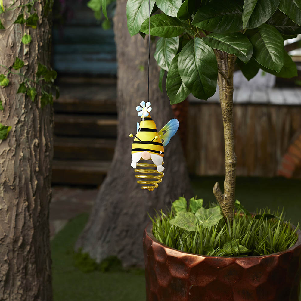 INBLOOM Фонарь на солн.батарее Гномик 52х7.5см,10LED, белый, 1.2V 2/3AAA 150mAh Ni-Cd, металл, арт.№ 475-330