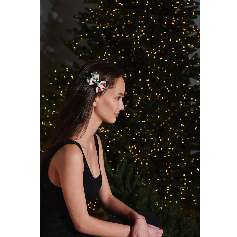 BERIOTTI Зажим для волос 4см, пластик, полиэстер, сплав, 2 цвета, арт.№ 321-325