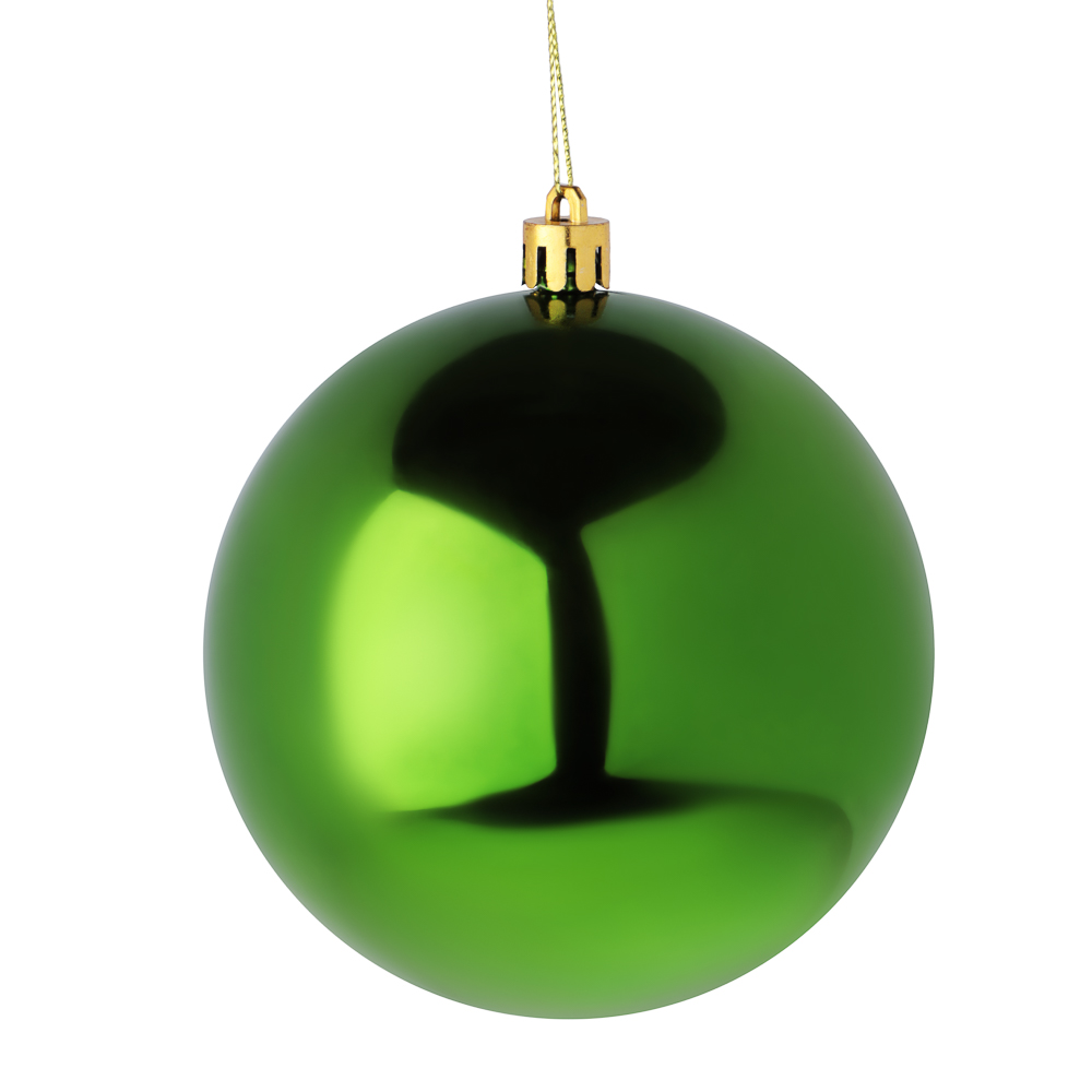 СНОУ БУМ Шар 10см пластик, зеленый, 26-239, арт.№ 372-726