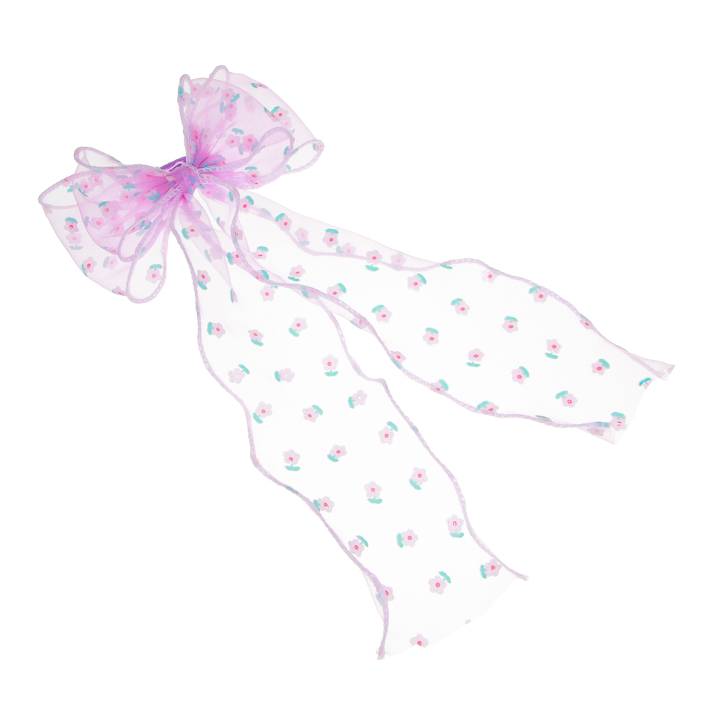 ЮНИLOOK Резинка для волос детская, d4см, длина 25см, полиэстер, 3 цвета #2, арт.№ 322-293