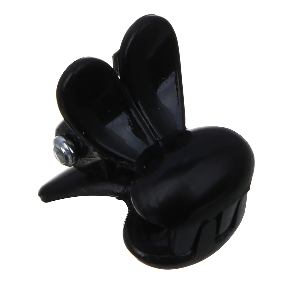 ЮНИLOOK Набор детских аксессуаров для волос: резинки и крабики, полиэстер, пластик, ТПР, черные, арт.№ 322-294