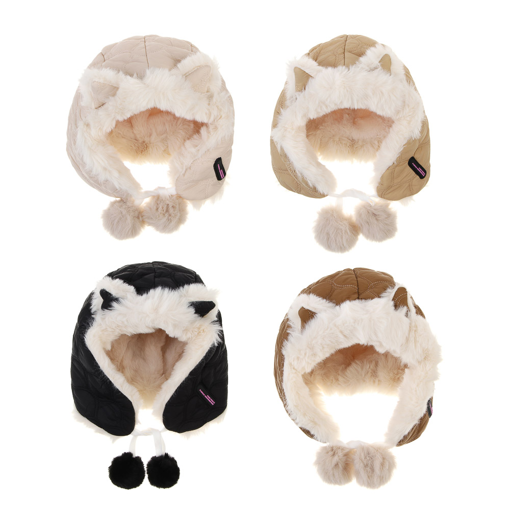 GALANTE Шапка-ушанка, р.56, 100% полиэстер, цвета в ас-те, ОЗ25-16, арт.№ 314-987