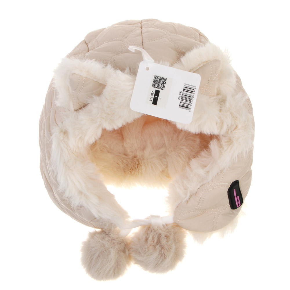 GALANTE Шапка-ушанка, р.56, 100% полиэстер, цвета в ас-те, ОЗ25-16, арт.№ 314-987