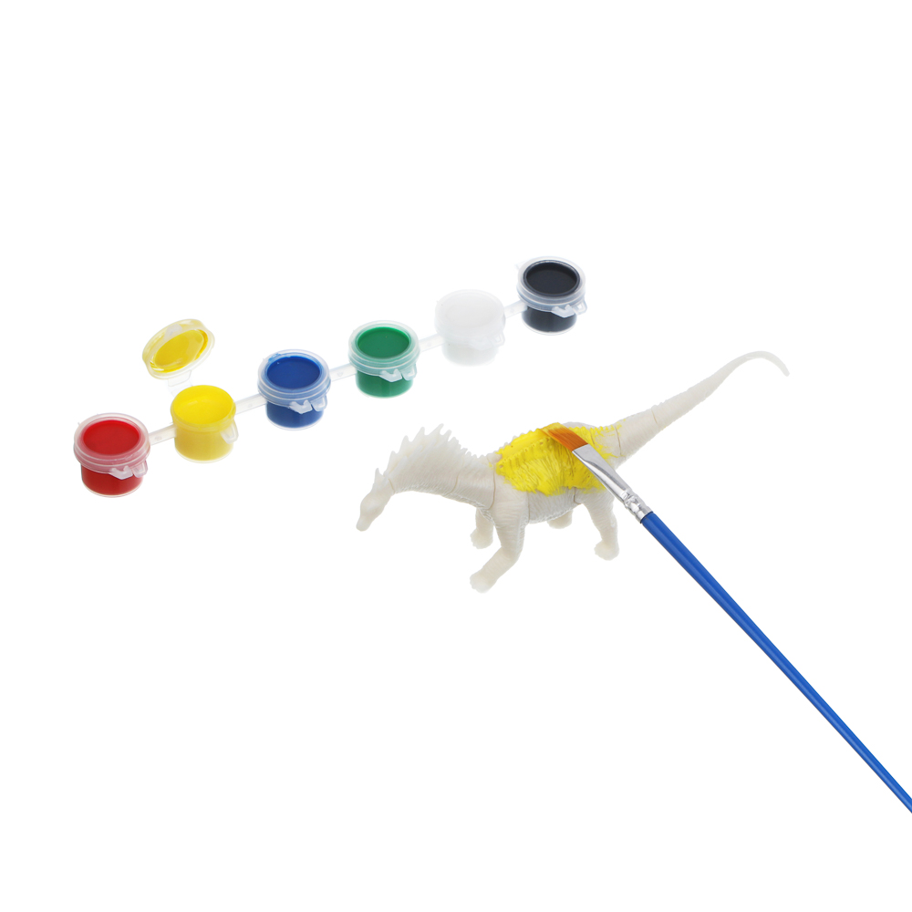 ИГРОЛЕНД Набор для творчества "Диномир", ABS, PVC, акрил, 22,8х17,5х17,5см, арт.№ 284-328