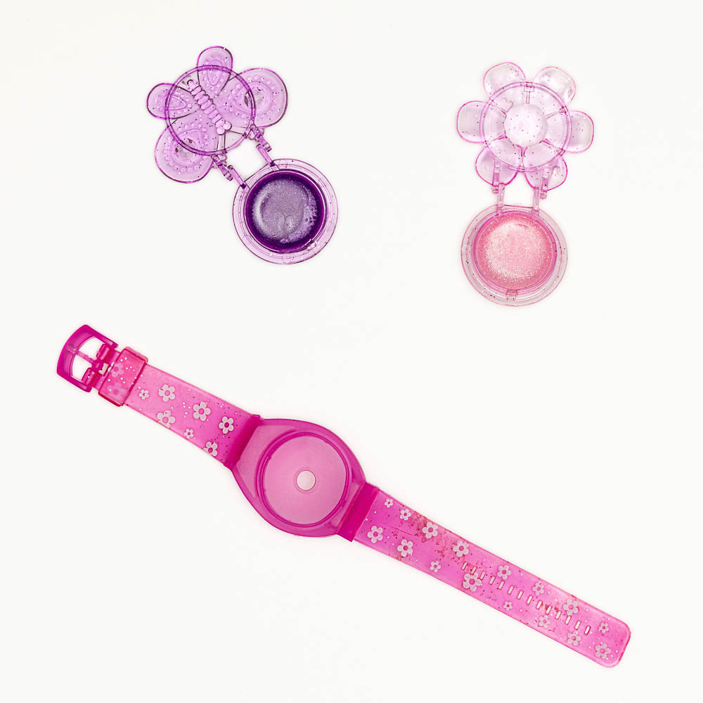 Набор блесков для губ 2 шт, 4,2г, в виде наручных часов, арт.№ 330-385