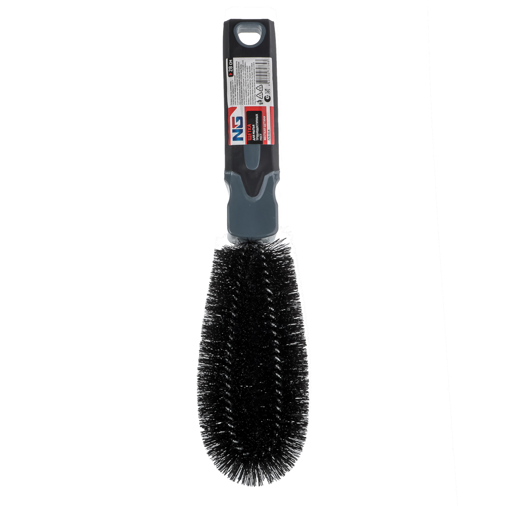 ЕРМАК Щетка для мытья труднодоступных мест, жесткая щетина, арт.№ 729-014