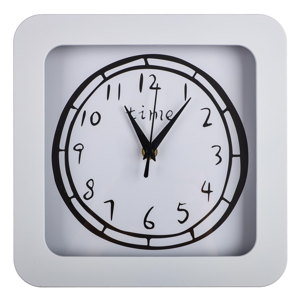 LADECOR CHRONO Часы настенные, пластик, стекло, 23см, 2 дизайна, ЧН-22, арт.№ 581-131