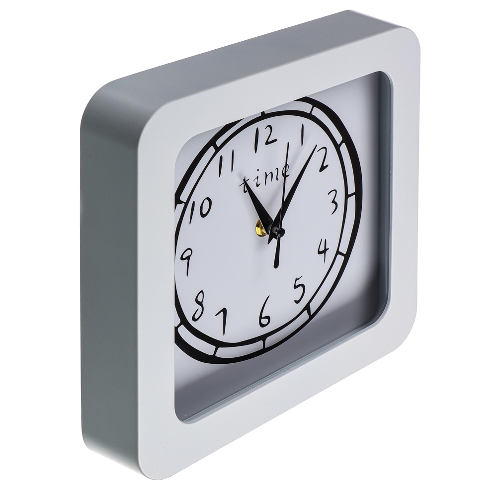 LADECOR CHRONO Часы настенные, пластик, стекло, 23см, 2 дизайна, ЧН-22, арт.№ 581-131
