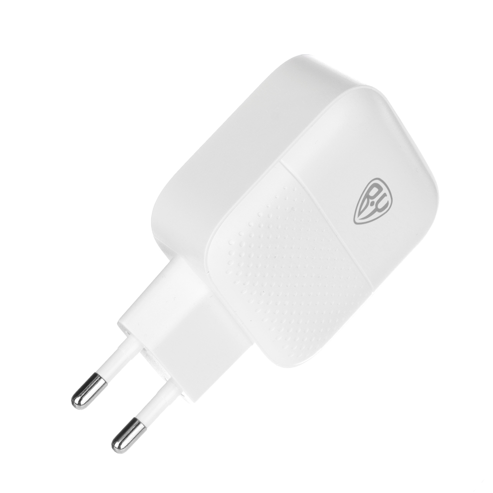 Сетевое зарядное устройство BY Модерн, Быстрая зарядка QC3.0+TYPE-C PD, 3А, 18Вт, белый, арт.№ 916-234