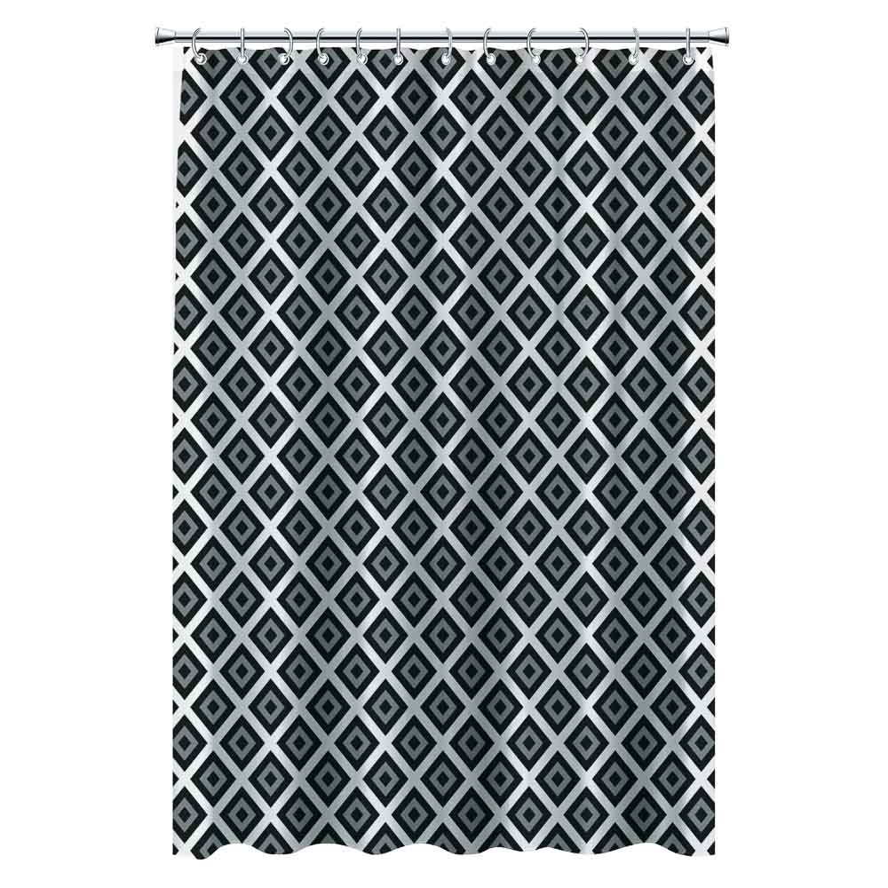 VETTA Шторка для ванной, ПЕВА, 75 г/м2, 180x200см, "Маренго", 2 диз., арт.№ 461-327