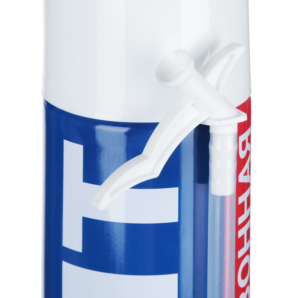 Пена монтажная тм РОКОТ, всесезон, баллон 1л, м.брутто 430г, трубка, выход пены до 18л, арт.№ 469-226