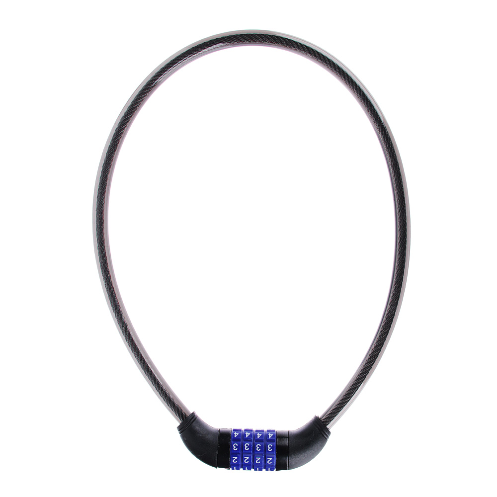 VETTA Замок велосипедный противоугонный кодовый 12x800мм, 427, арт.№ 468-051