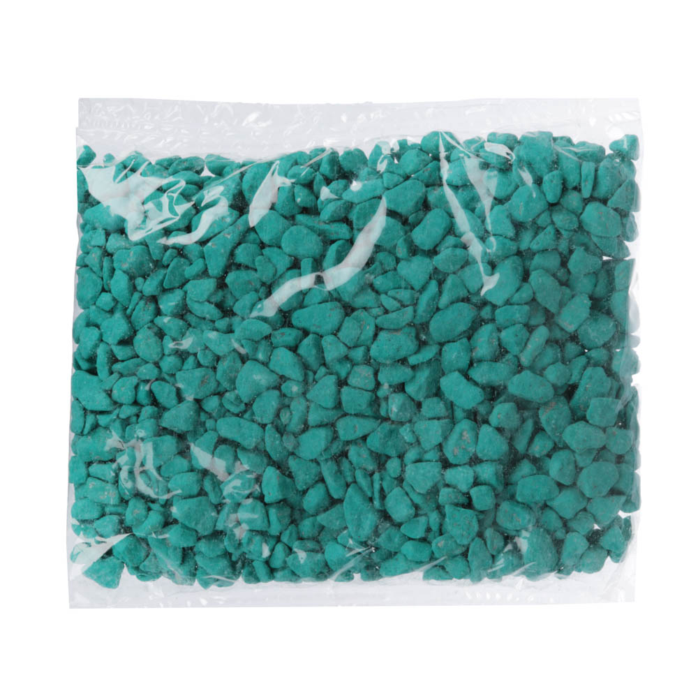 INBLOOM Крошка мраморная декоративная 1кг 7-12мм, 5 цветов, пакет, арт.№ 179-190