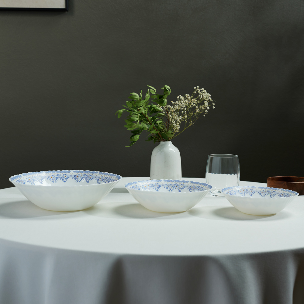 MILLIMI Аполлон2 Салатник опаловое стекло 19см, 218, арт.№ 818-312