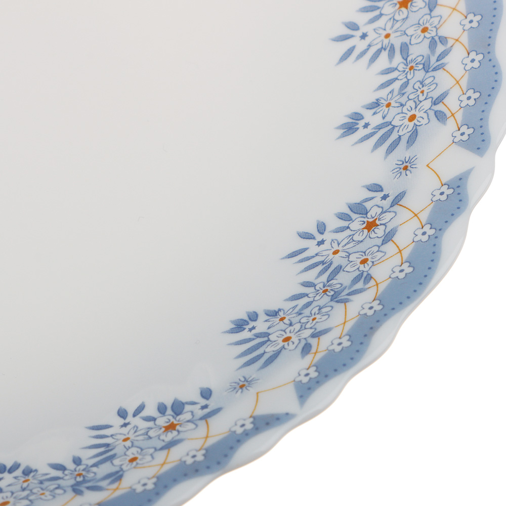 MILLIMI Аполлон2 Тарелка десертная опаловое стекло 19см, 218, арт.№ 818-323