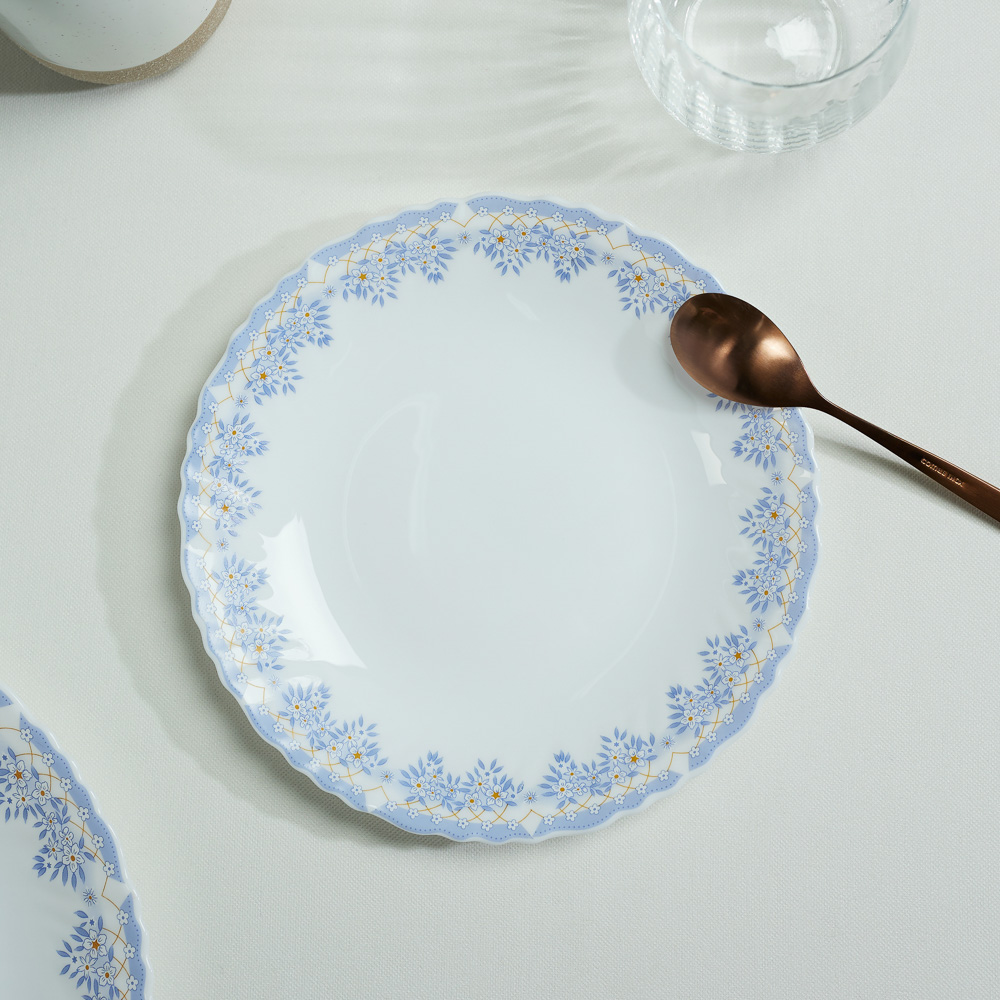 MILLIMI Аполлон2 Тарелка подстановочная опаловое стекло 24см, 218, арт.№ 818-377