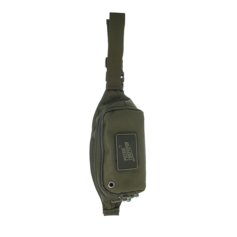 Сумка поясная тактическая тм РУССО ТУРИСТО, 2 отделения, полиэстер, арт.№ 118-179