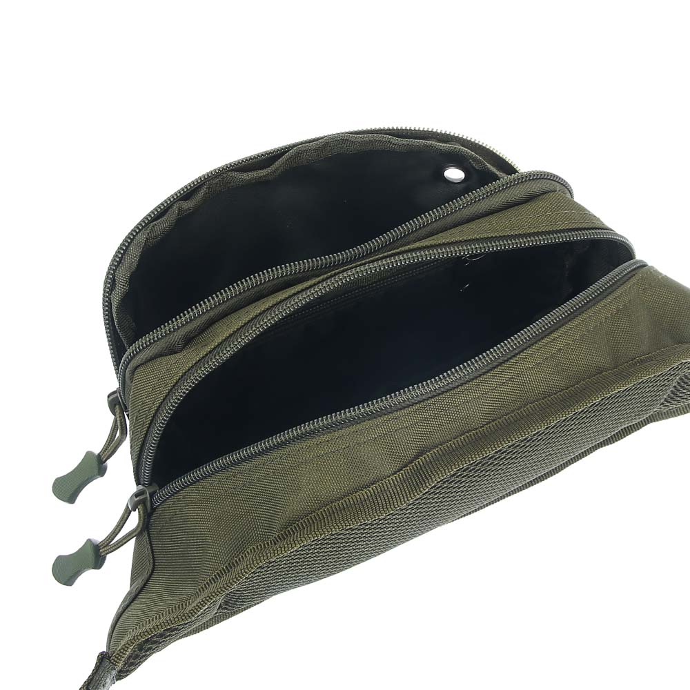 Сумка поясная тактическая тм РУССО ТУРИСТО, 2 отделения, полиэстер, арт.№ 118-179