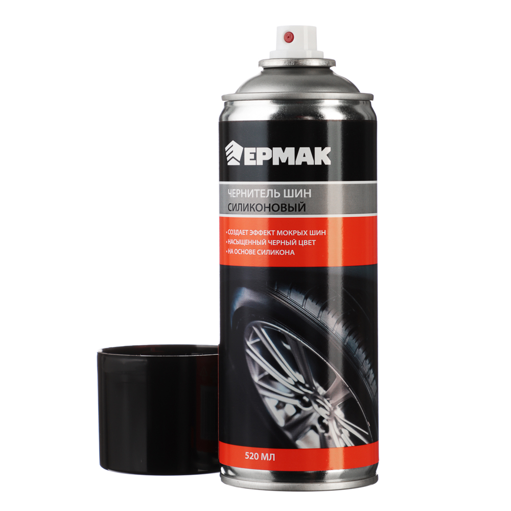 ЕРМАК / NG Чернитель шин (аэрозоль) 520 мл., арт.№ 727-098