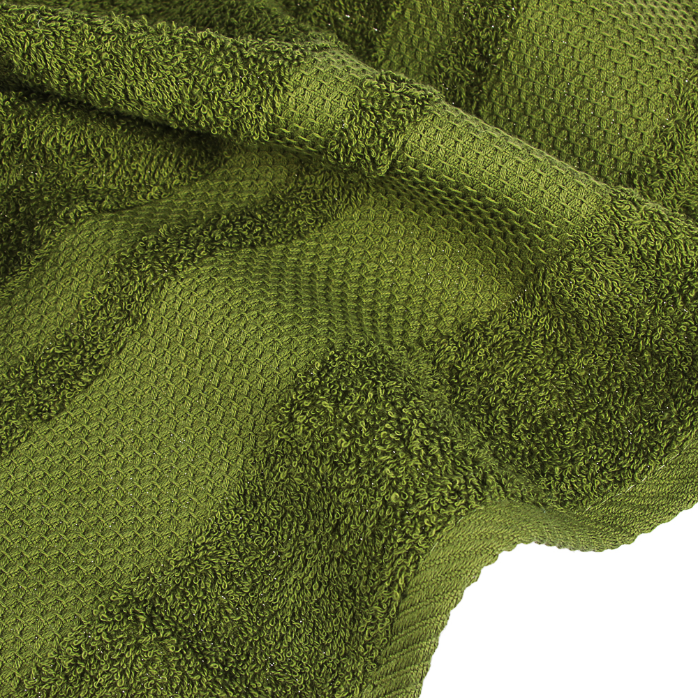 PROVANCE Наоми Полотенце махровое, 100% хлопок, 70х130см, 360гр/м, темно-зеленый, арт.№ 484-926