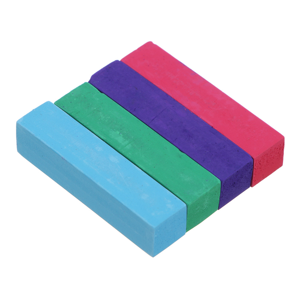 ЮНИLOOK Набор мелков для окрашивания волос 4шт, прямоугольные, 4 цвета, ACS-78, арт.№ 323-025