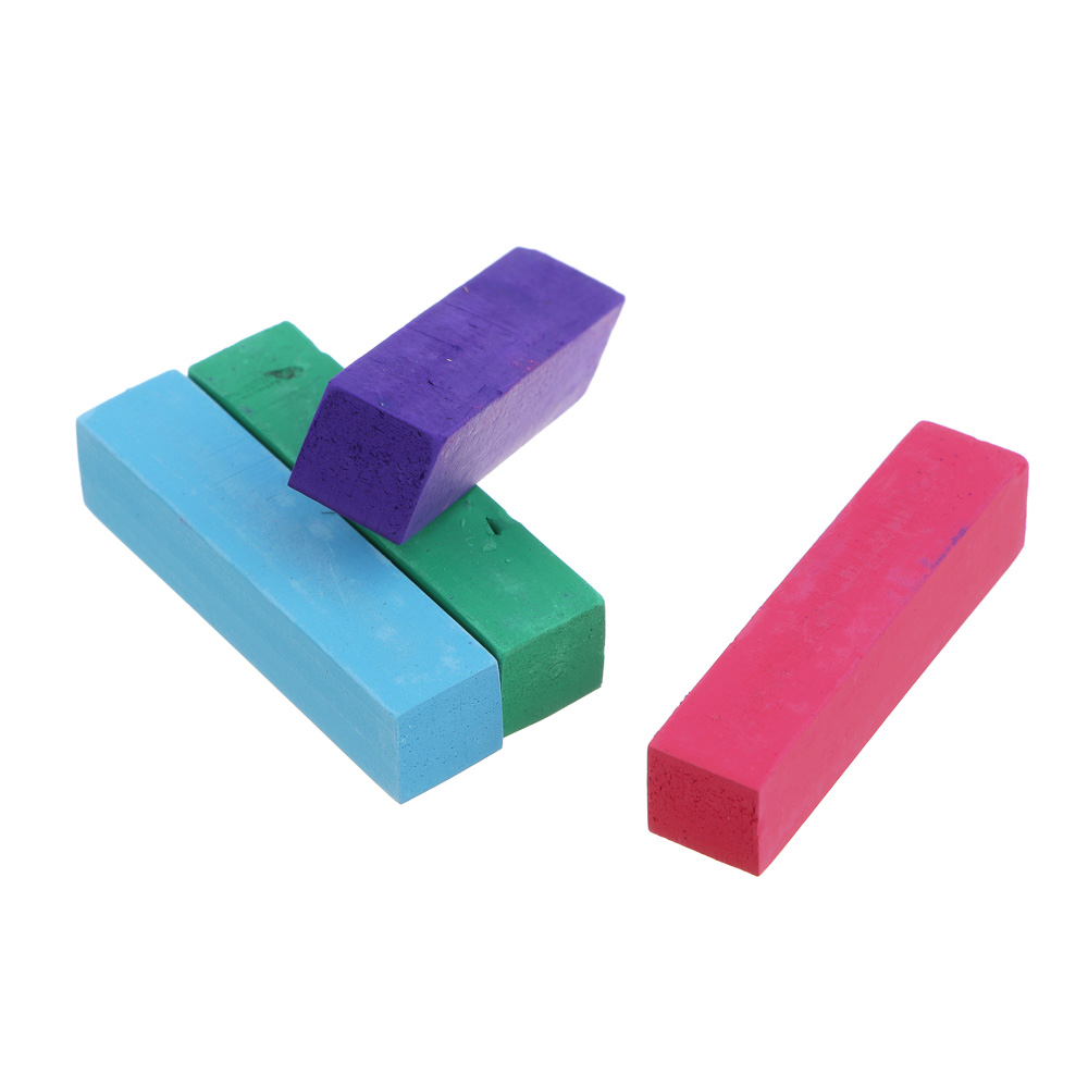 ЮНИLOOK Набор мелков для окрашивания волос 4шт, прямоугольные, 4 цвета, ACS-78, арт.№ 323-025