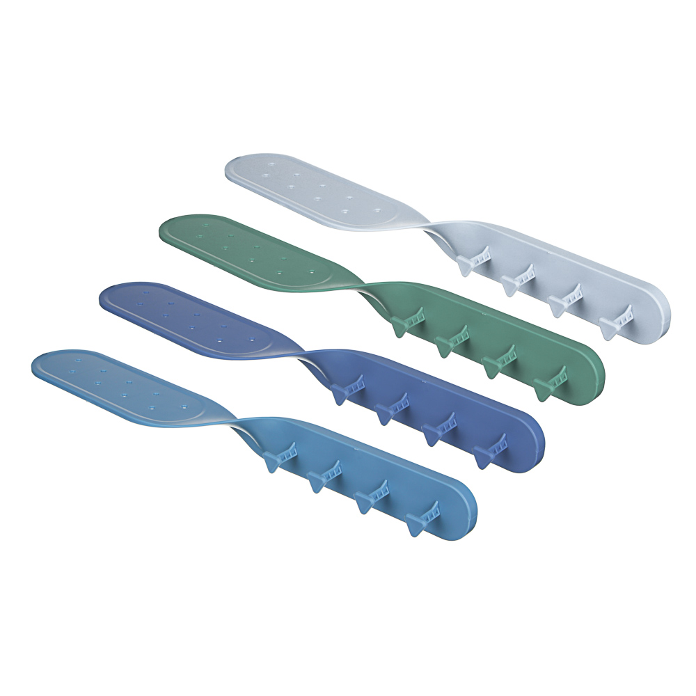 VETTA Полка универсальная с крючками, пластик, 4,5x7 x 42см, 4 цвета, арт.№ 639-001