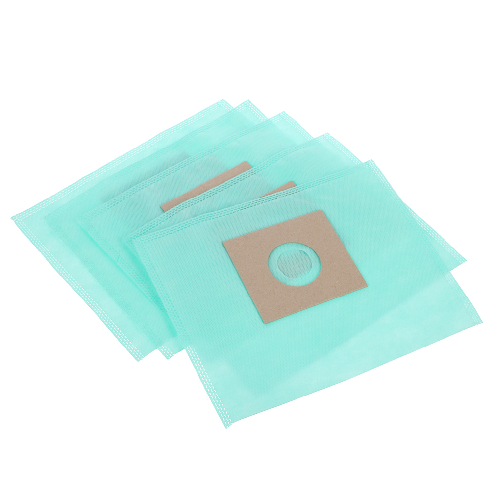 Мешки для пылесоса 2л универсальные, одноразовые, 5шт, усил. фильтрация, спанбонд, Kuber Home KH-01, арт.№ 449-114