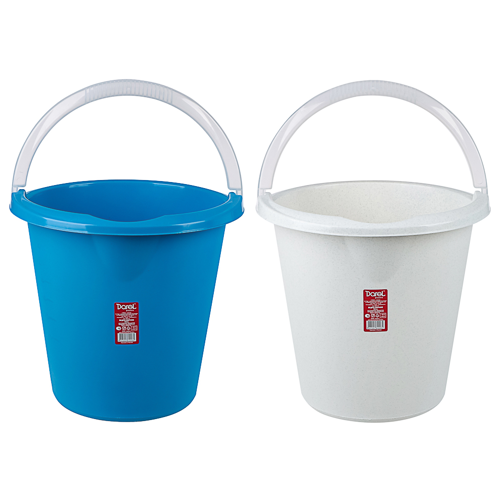 Ведро 10л, пищевой пластик, арт.№ 407-097