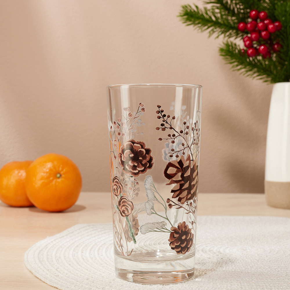 ОСЗ Шишки Стакан высокий 290мл, стекло, арт.№ 877-711