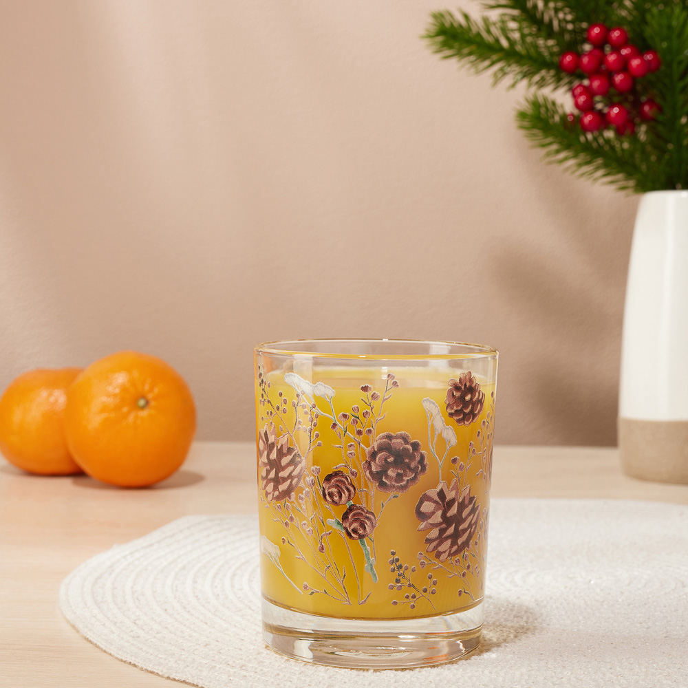 ОСЗ Шишки Стакан низкий 240мл, стекло, арт.№ 877-712