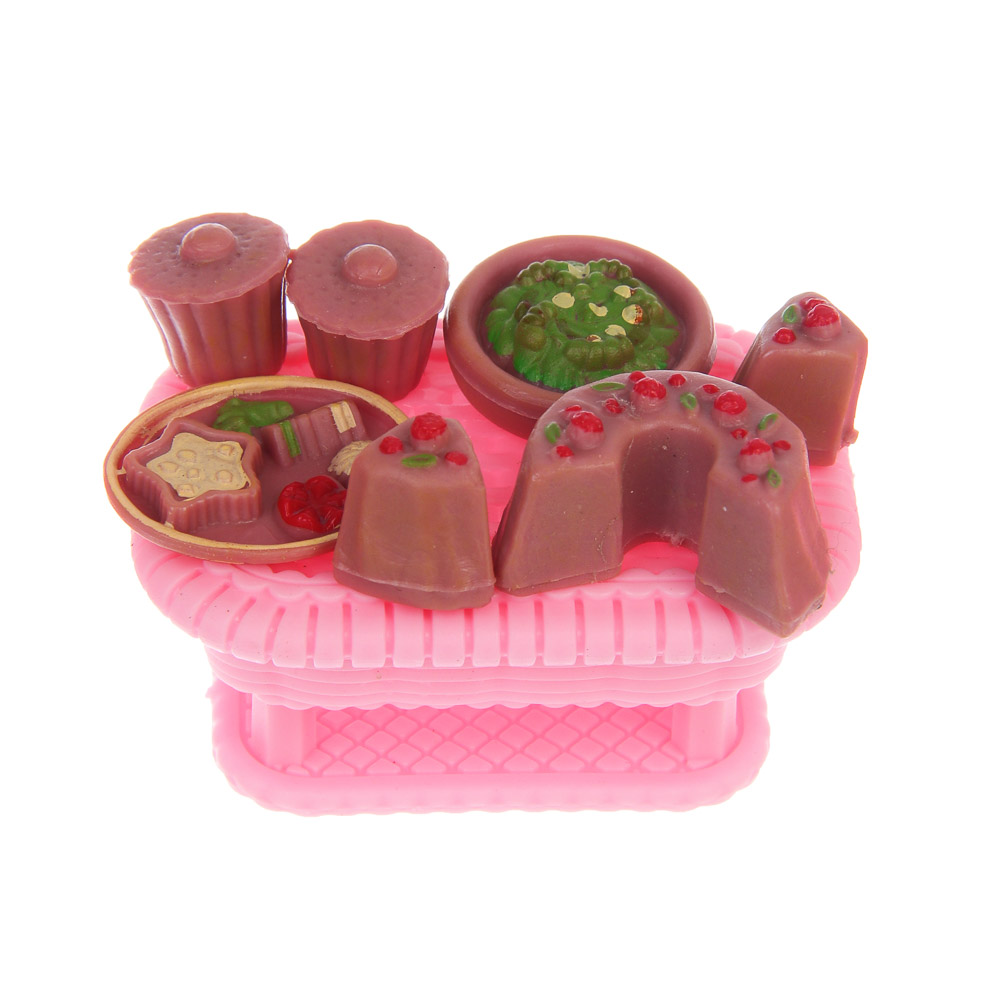 ИГРОЛЕНД Набор мебели для кукол, ABS, 13,5х14,2х7,3см, 6-8 дизайнов, арт.№ 278-107