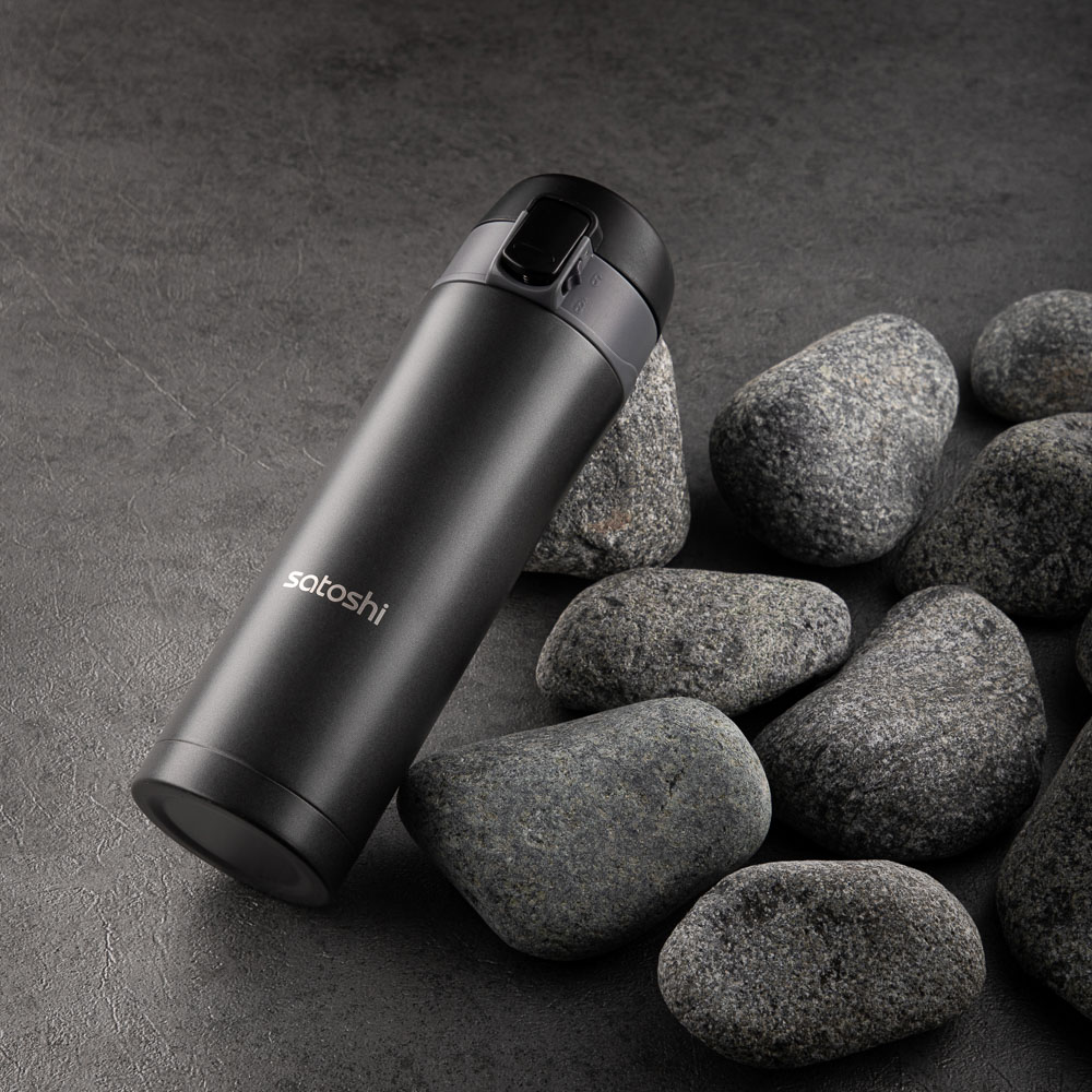 SATOSHI Термос-кружка с крышкой на защелке, 450мл, SL-047, нерж. сталь, арт.№ 841-783