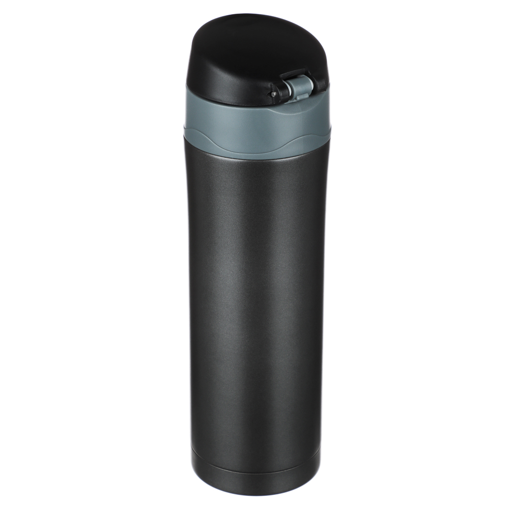 SATOSHI Термос-кружка с крышкой на защелке, 450мл, SL-047, нерж. сталь, арт.№ 841-783